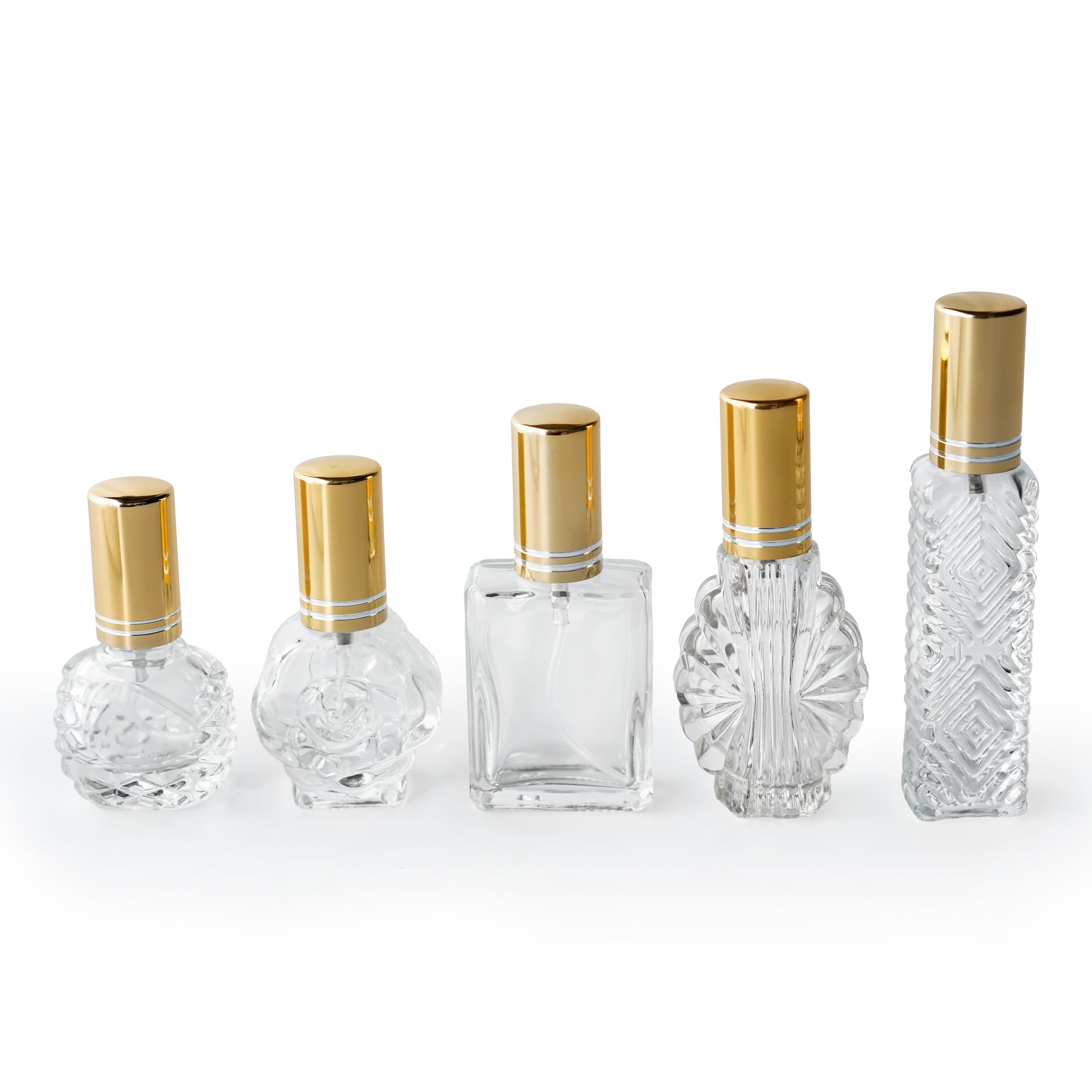 H&D HYALINE & DORA vintage glass bottle 7ml for portable fragrance storage.