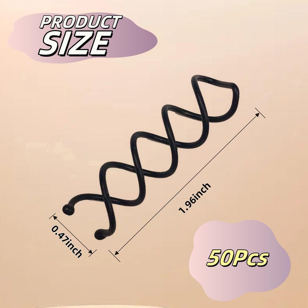 Hyamass Bobby Pins with round tips prevent snagging during updos.