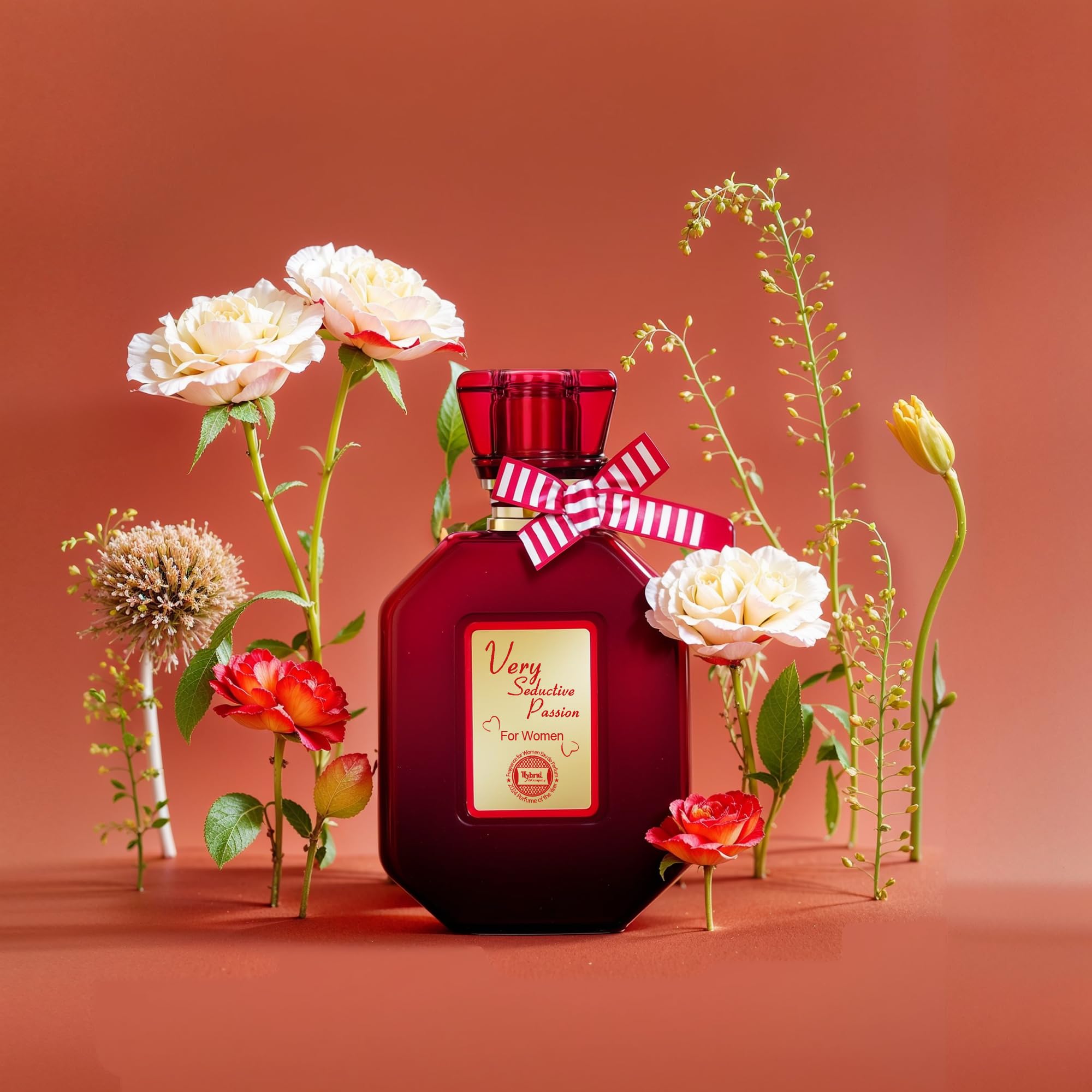 Hybrid & Company Very Seductive floral note drift in air for confident mood.