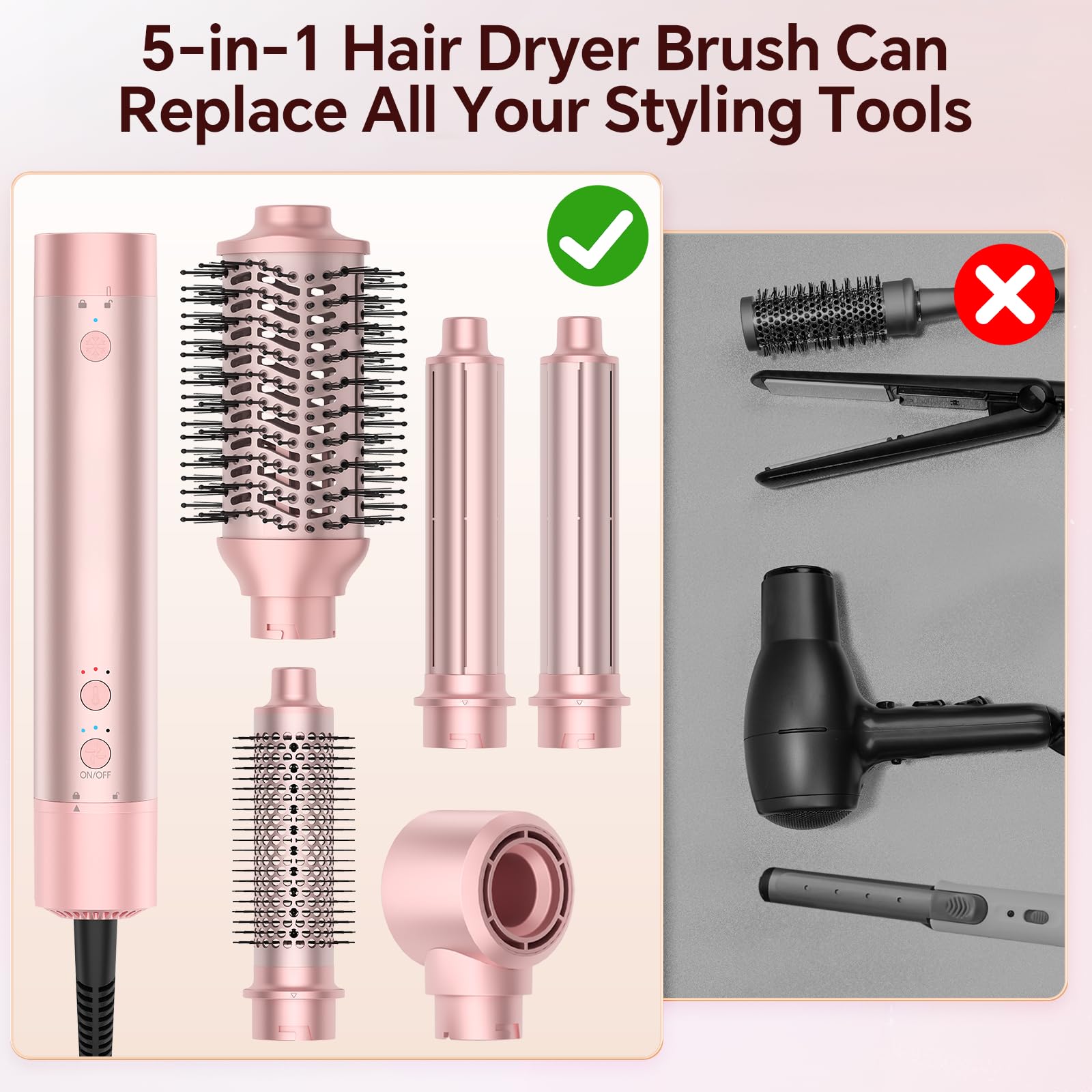 HydraStyl gift-set packaging with attachments and gloves included.