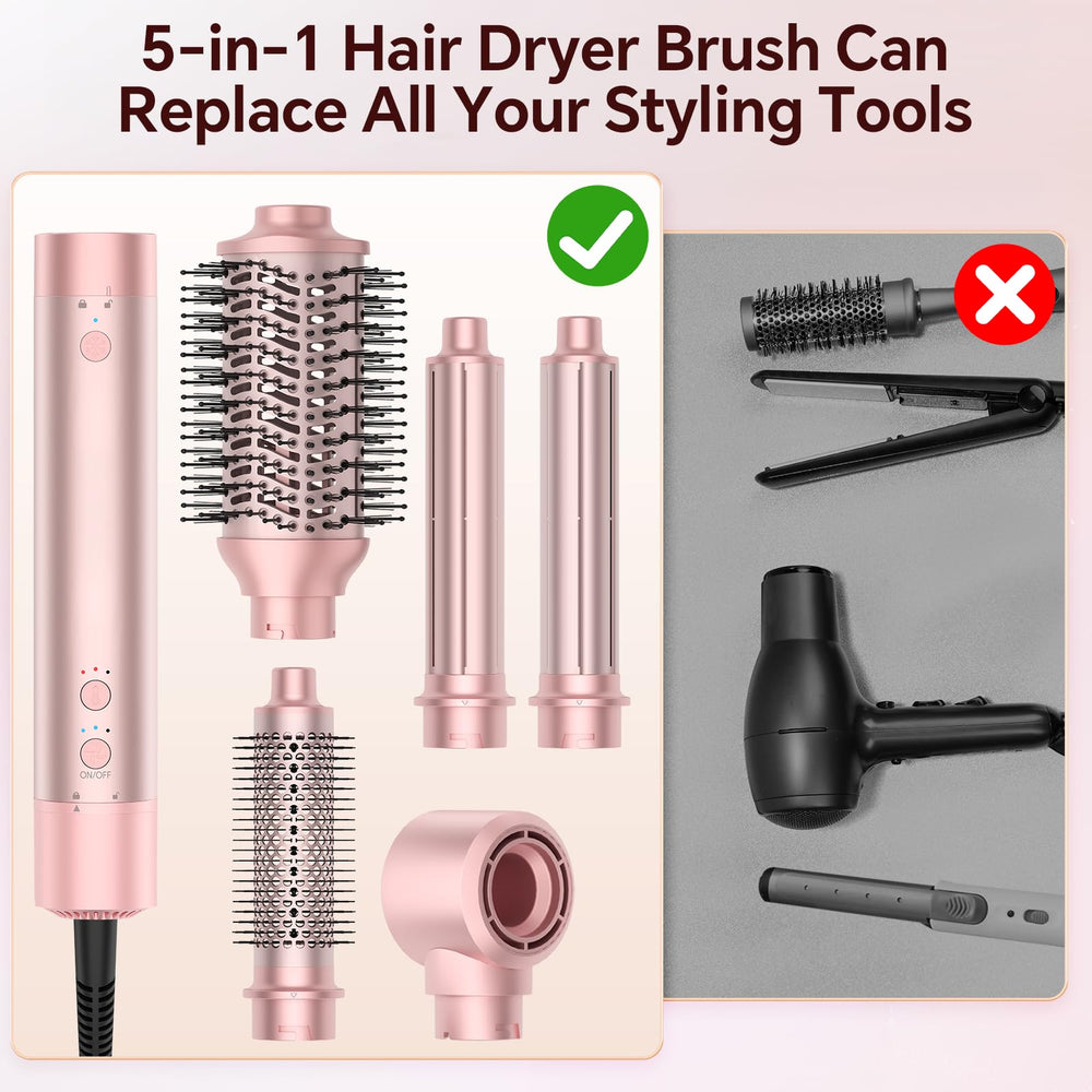 HydraStyl gift-set packaging with attachments and gloves included.