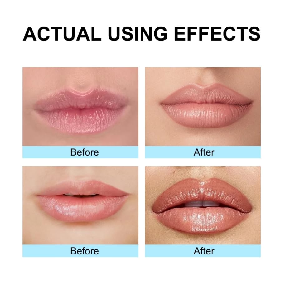 HYDRÈNE Lip Stain peel-off film for clean removal.