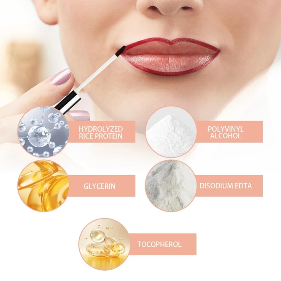 HYDRÈNE Lip Stain withstands water and transfers with a matte finish.