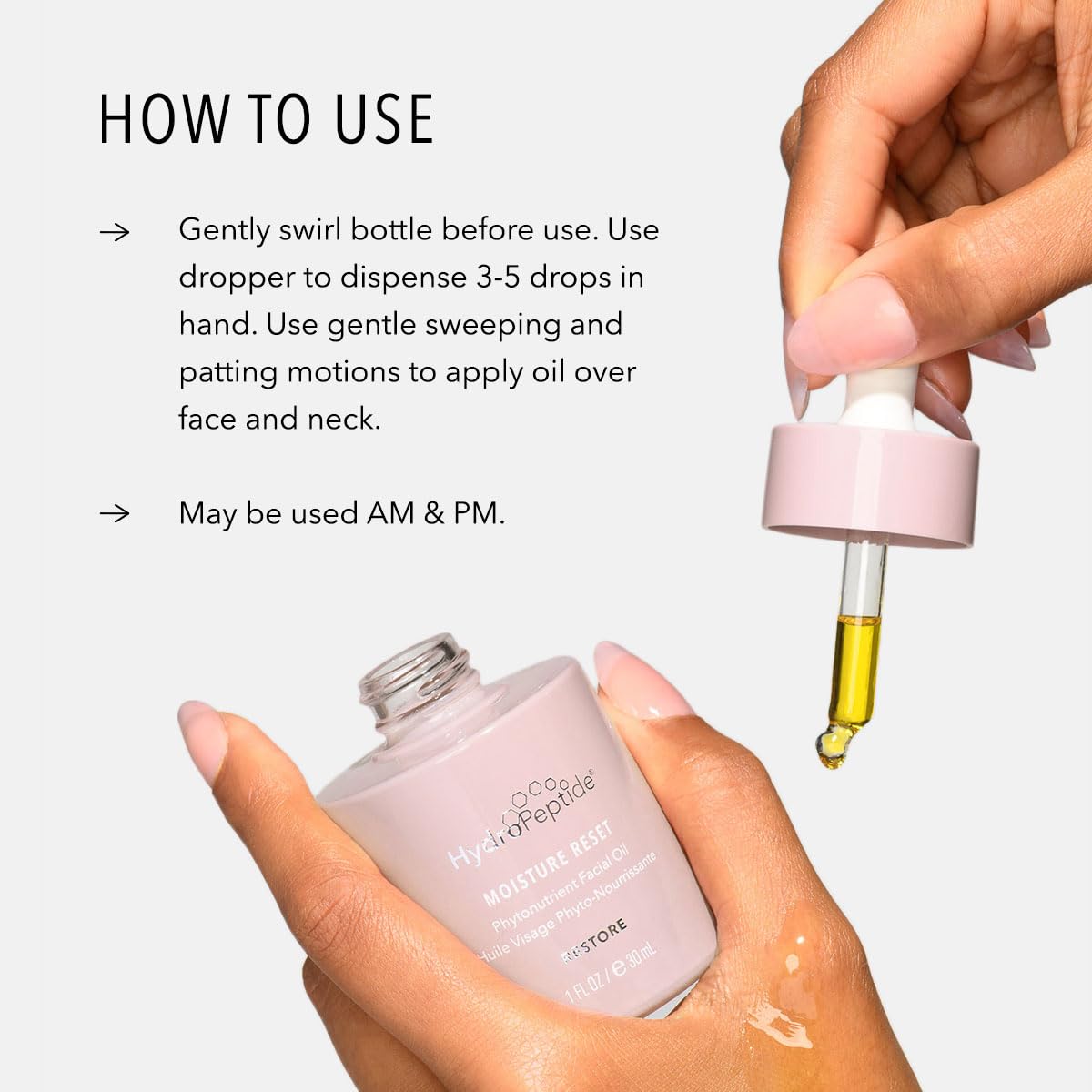 HydroPeptide Moisture Reset ingredients blend emphasizes phytonutrients and nourishing oils for skin vitality