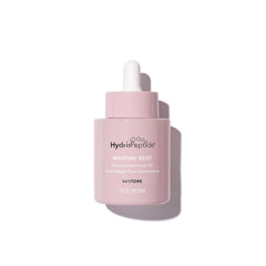 HydroPeptide Moisture Reset oil bottle highlights antioxidant-rich hydration for daily skin care