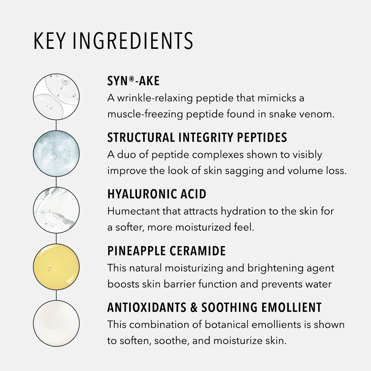 HydroPeptide Power Lift shea butter visual highlighting deep hydration.