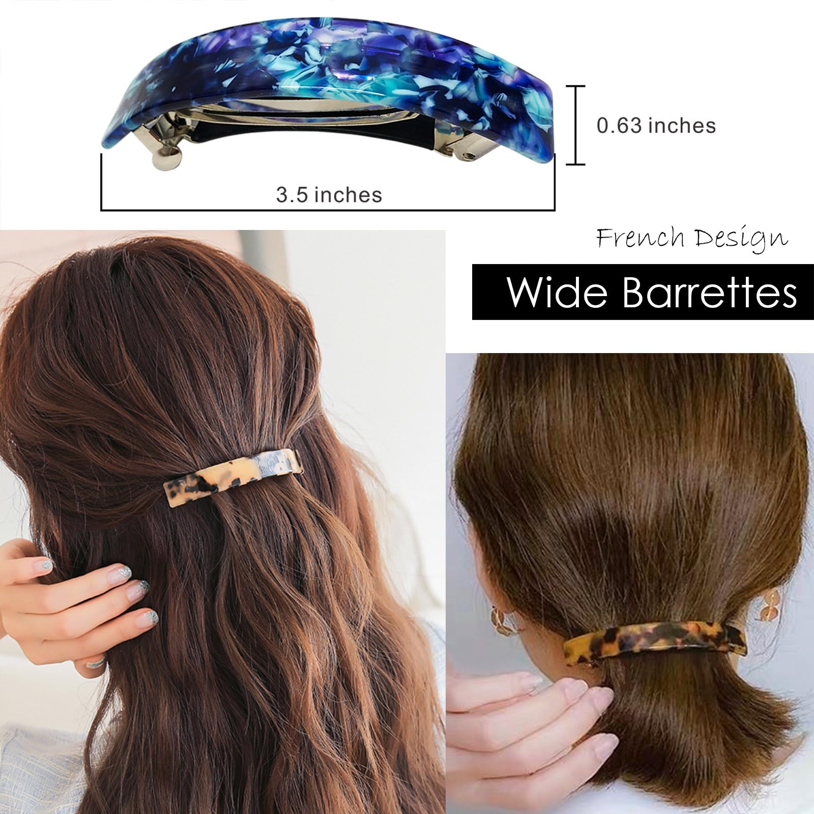 HYFEEL automatic-clasp hair-grip offers smooth application and flexible, gentle hold.