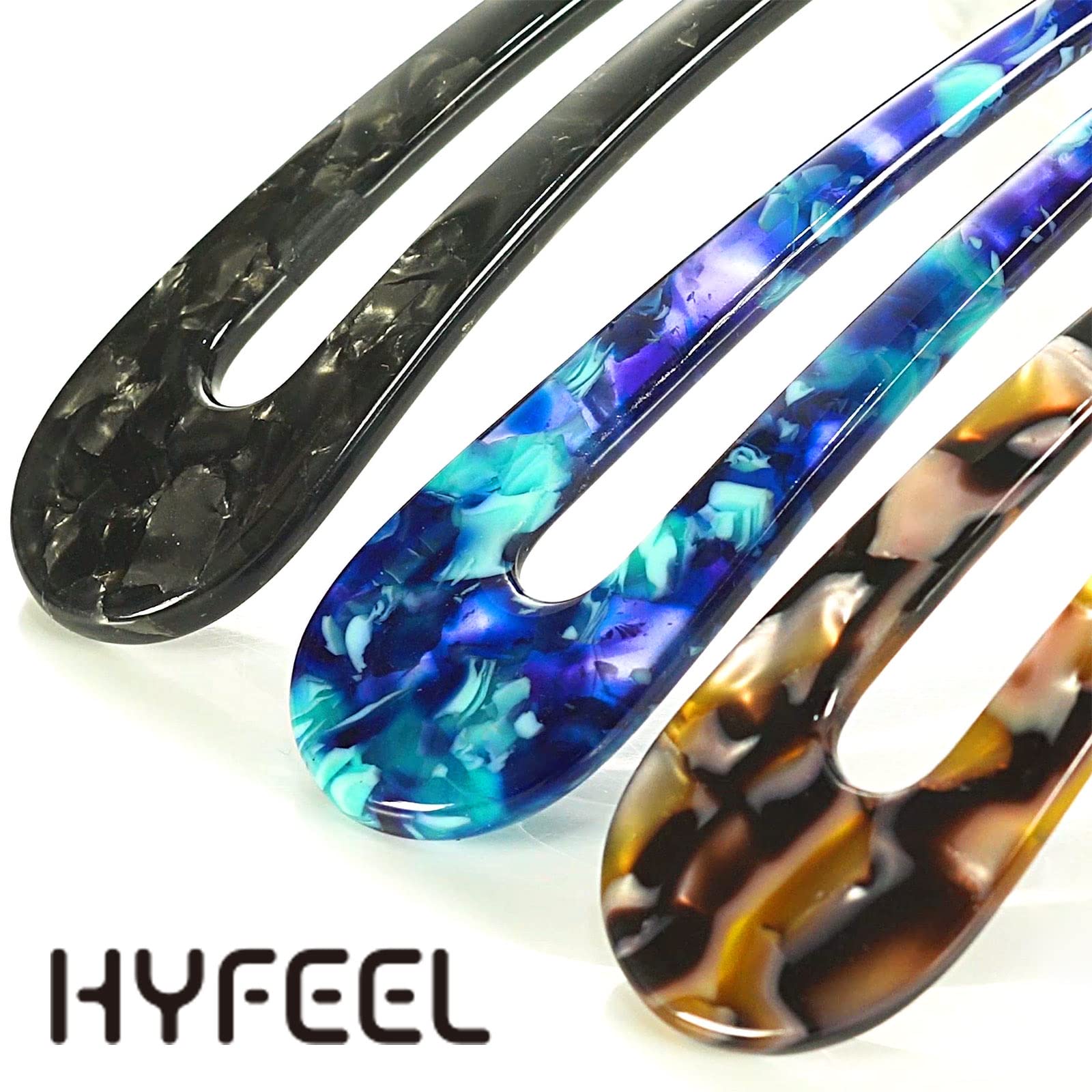 HYFEEL U-shape chignon pins capture modern trend while secure long hair