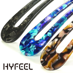 HYFEEL U-shape chignon pins capture modern trend while secure long hair
