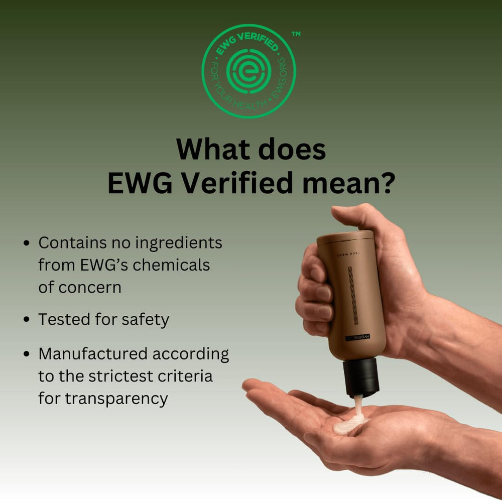 HygieneLab cream-texture closeup highlights lightweight, non-greasy finish.