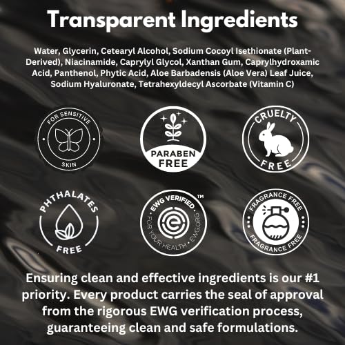 HygieneLab Face Wash foam texture hints gentle plant-based cleansing.