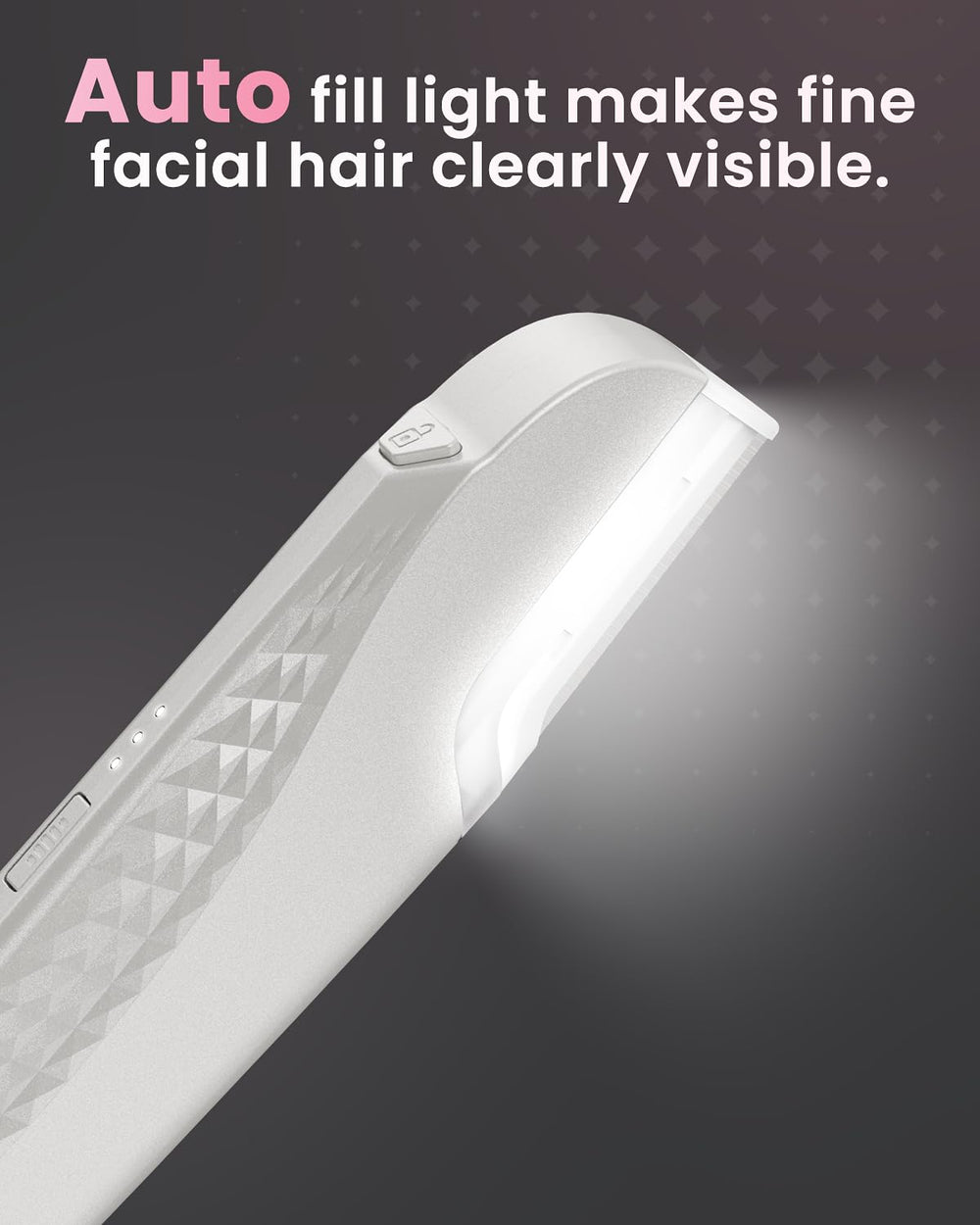 Hyhail Dermaplane Razor portable travel case demonstrates compact design.