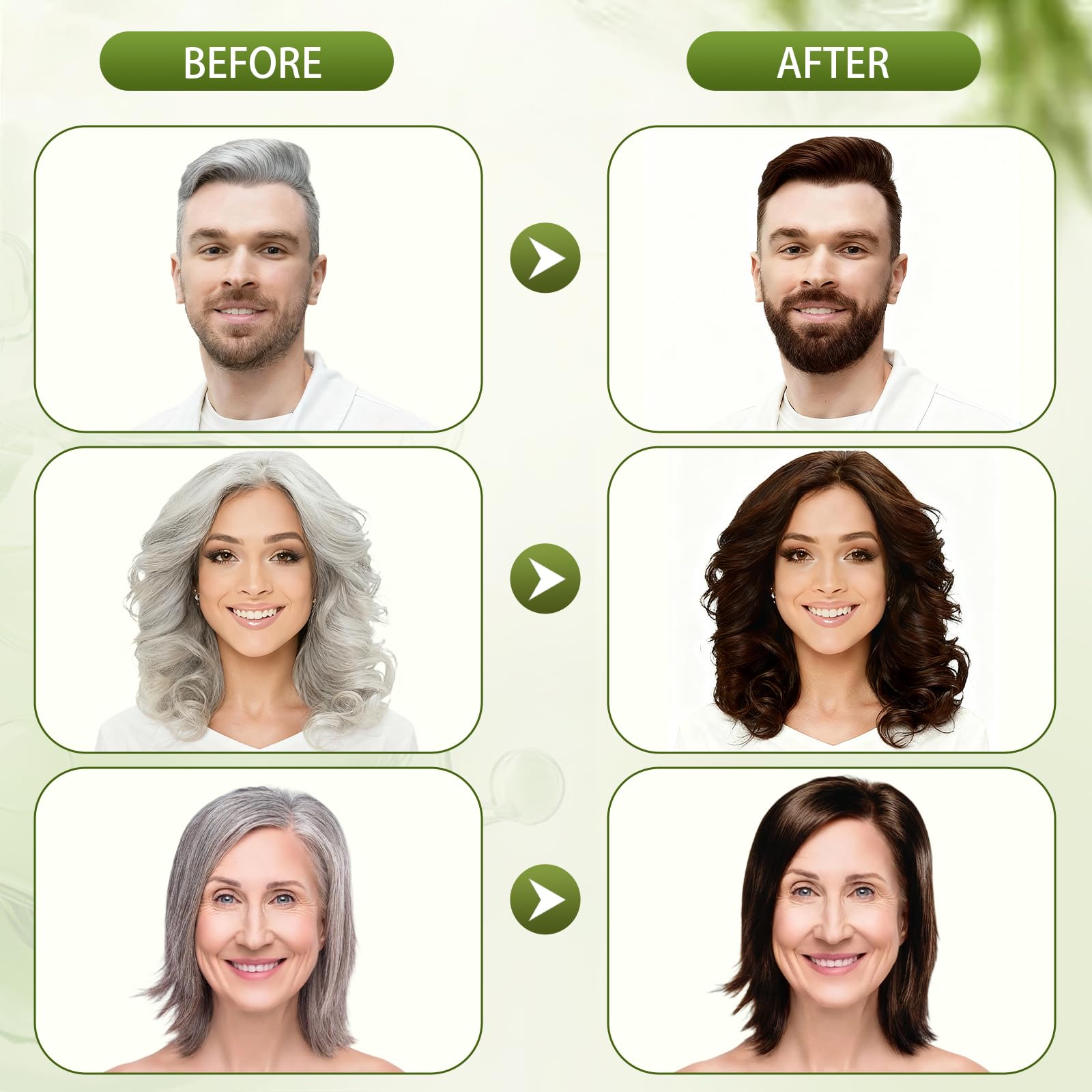 Hynqor packaging close-up – herbal, ammonia-free color system.