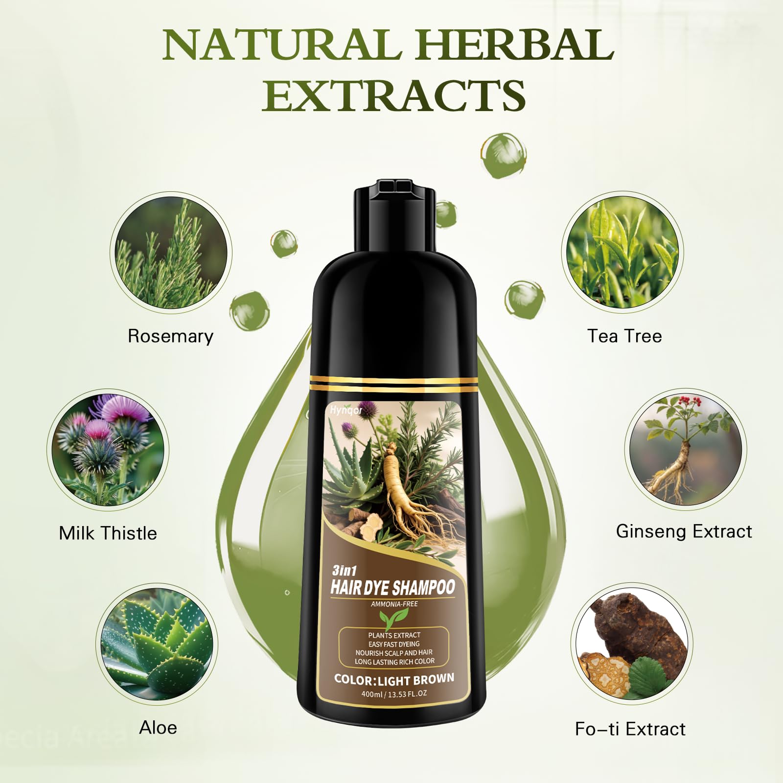 Hynqor application on dry hair demonstrates simple 10–15 minute process