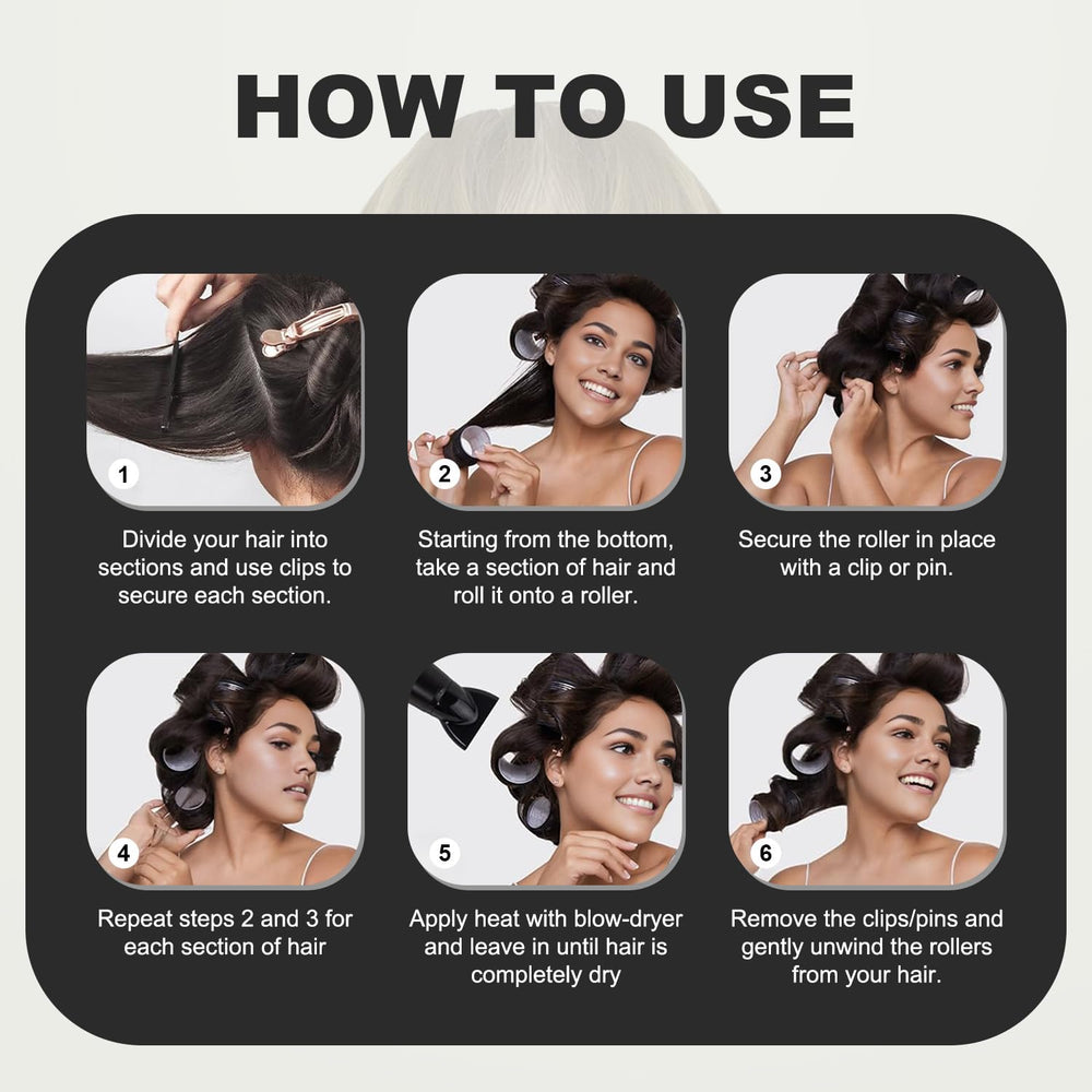 HYOUJIN 48mm large rollers for defined curls and lift