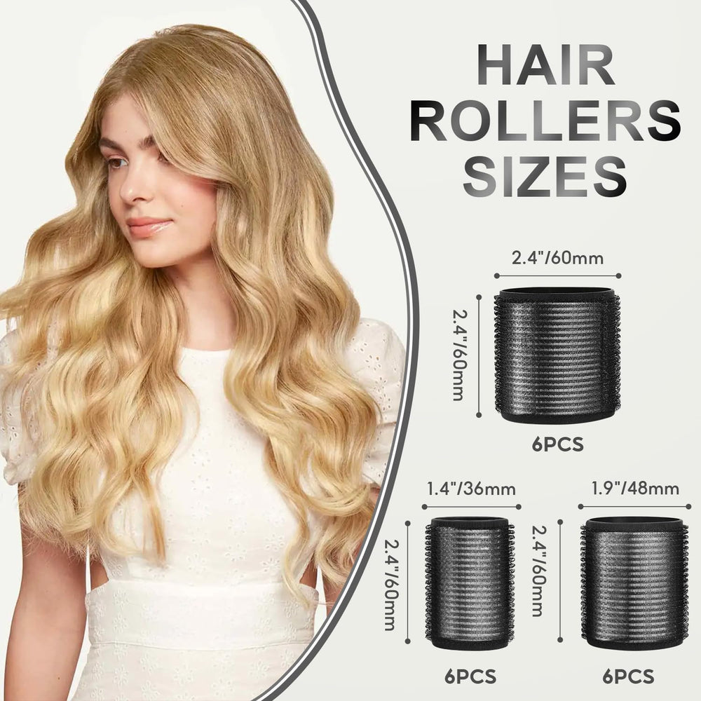 HYOUJIN ceramic thermal core rollers deliver gentler heat for smoother curls