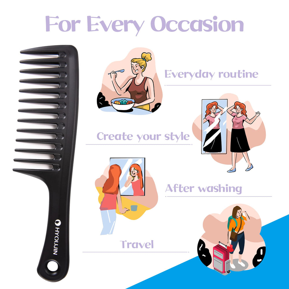 HYOUJIN two-set detangling for curly hair with less snag