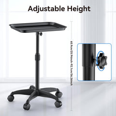 HYTOBP salon tray five-star base with wheels provides smooth mobility in busy salons.