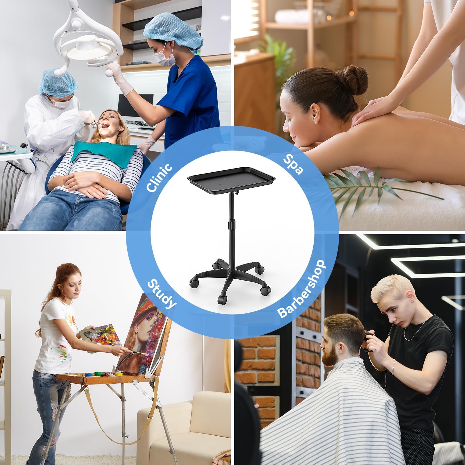 HYTOBP salon tray wide-usage shows compatibility with beauty, tattoo, and spa workflows.