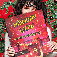 Hywestger makeup advent calendar 2025 box-front festive countdown display