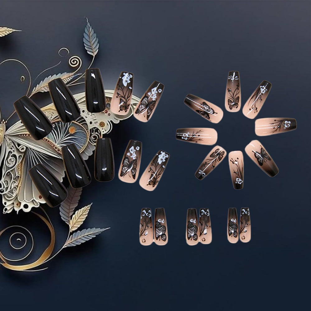 HZJXRT medium coffin nails with comfortable fit