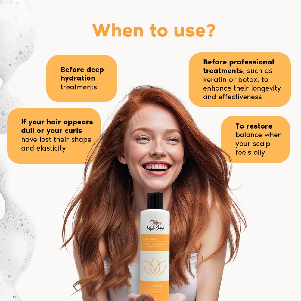 I Belli Capelli nourishing hair mask providing hydration and revitalization for strands.