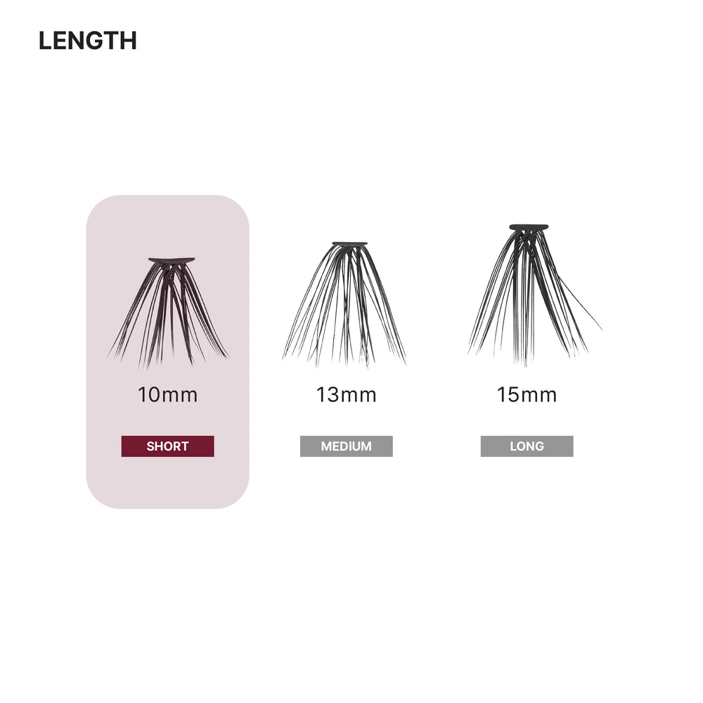 i•ENVY 30D pre-fanned clusters enable salon-at-home convenience.