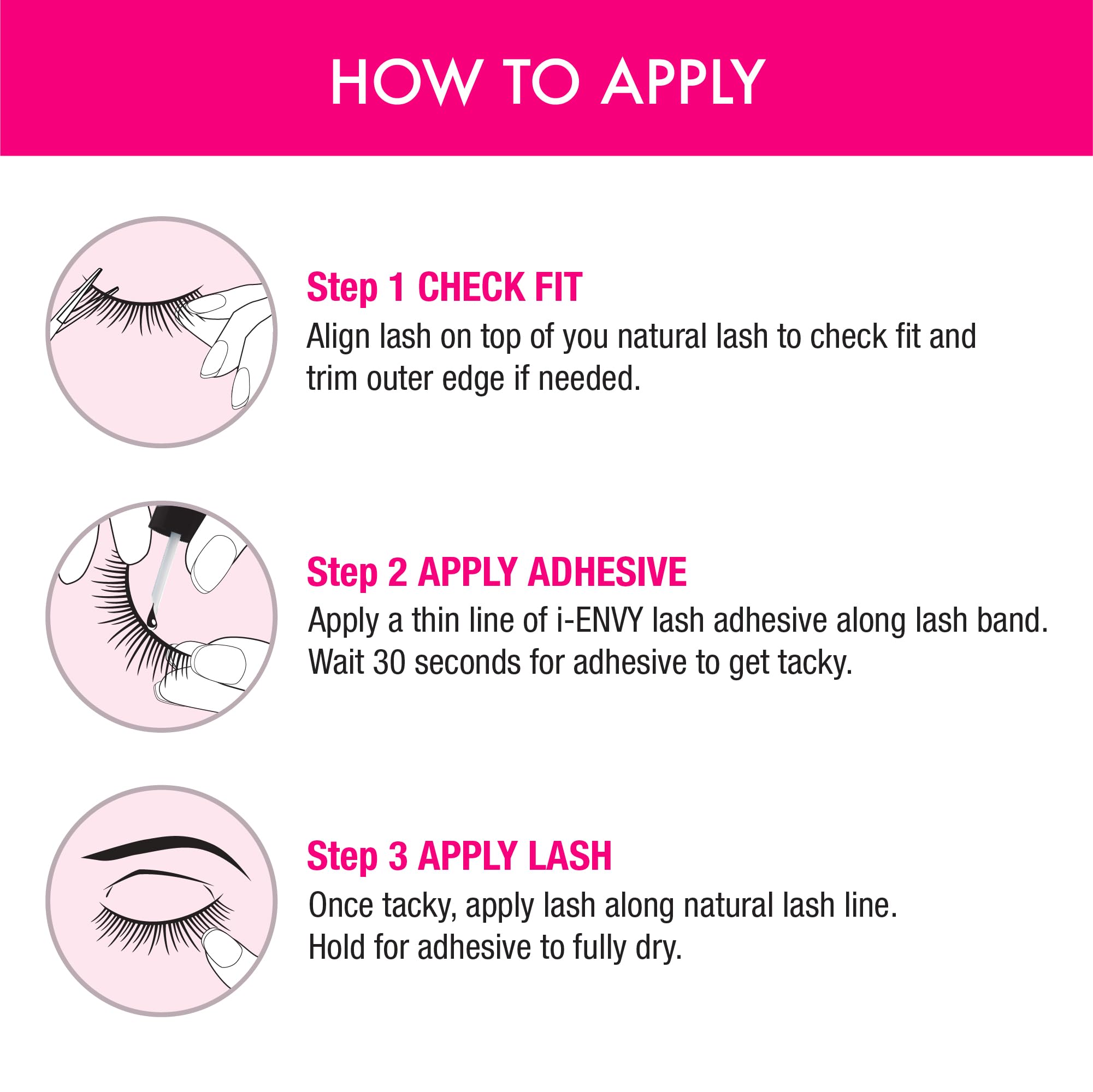 i-ENVY demi wispies closeup showcases feather-light lashes ideal for contact lens wearers