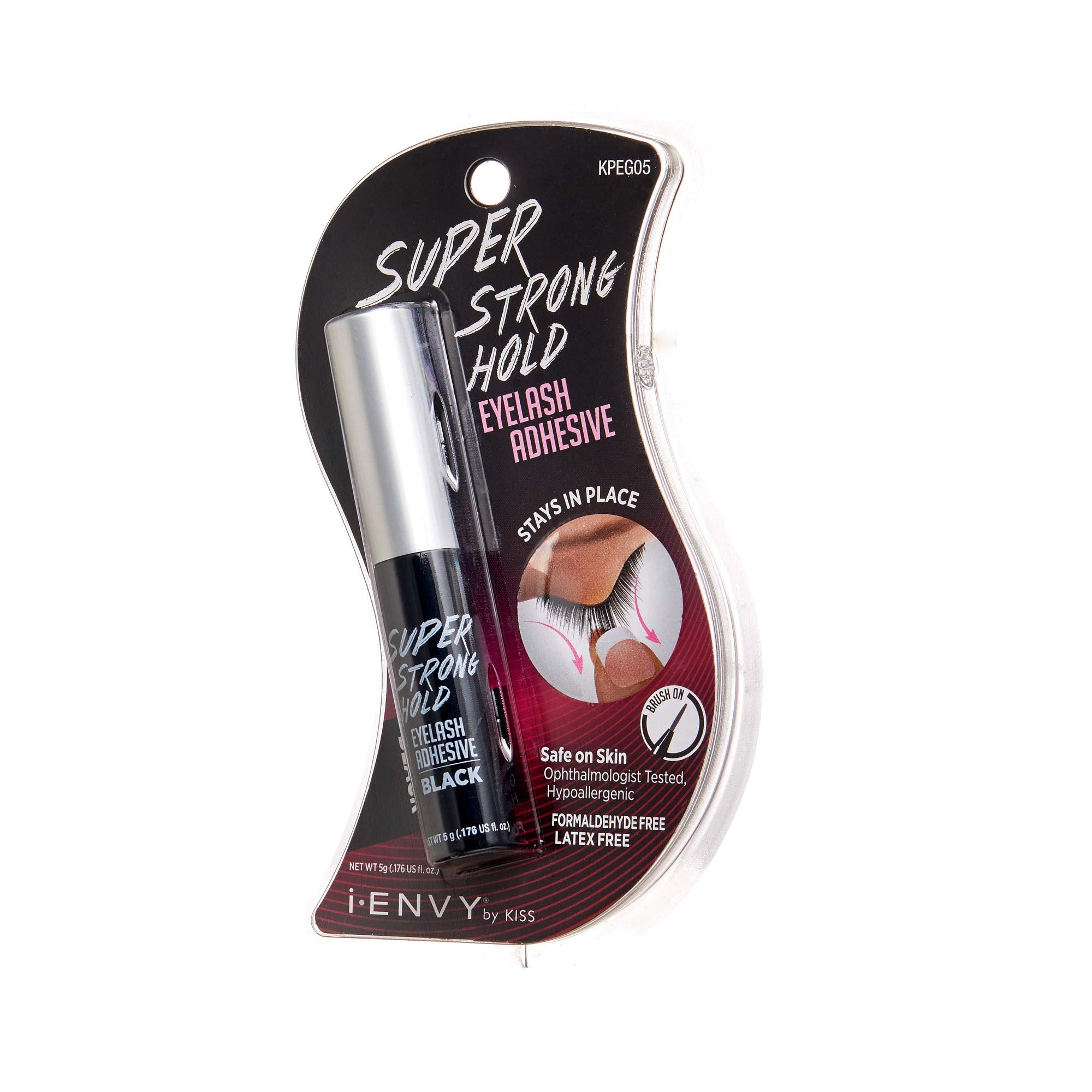 i-ENVY ophthalmologist-tested formula offered for safer lash wear.