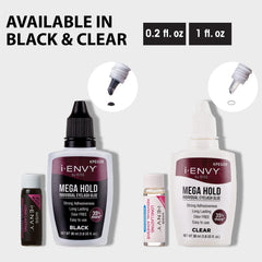 i-ENVY packaging front highlights latex-free formula for sensitive eyes