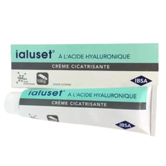 IAIUSET Hyaluronic Acid Cream jar closeup highlighting rich texture and purity