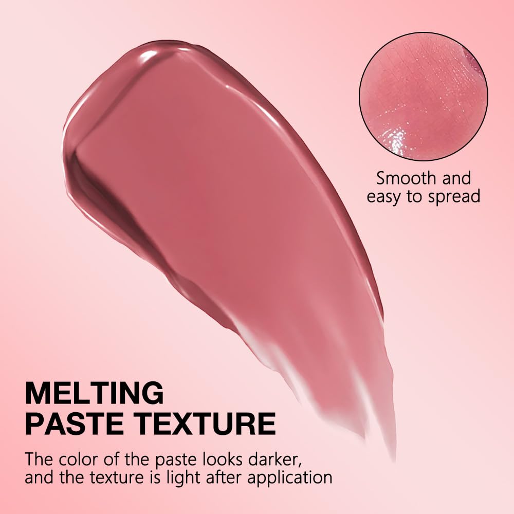 IATMOMOD pink-cherry-nude-tinted-honey lip balm swirl demonstrates buildable tint.