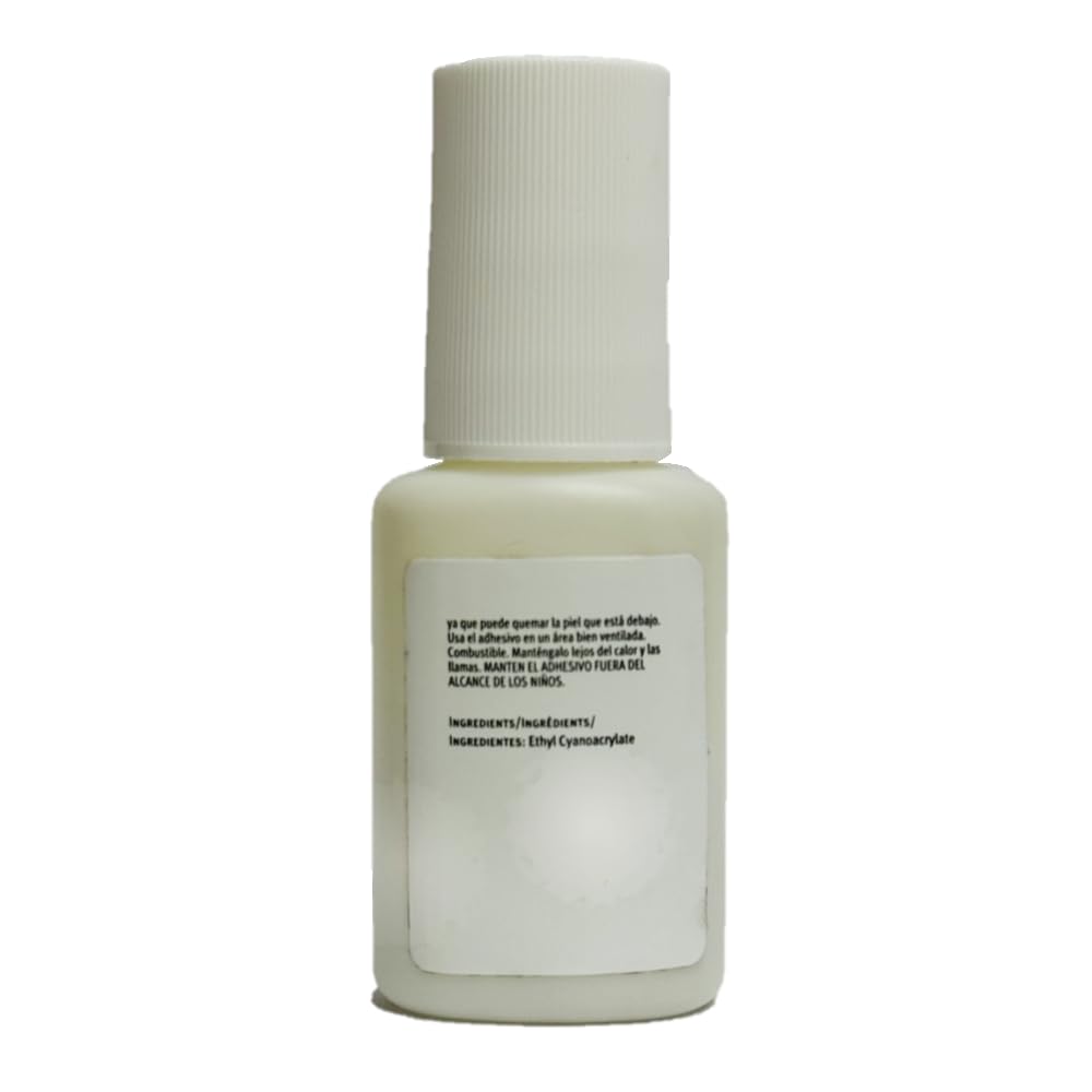 IBD 5 Second Brush-On Nail Glue brush-tip shown for precise application and strong adhesion