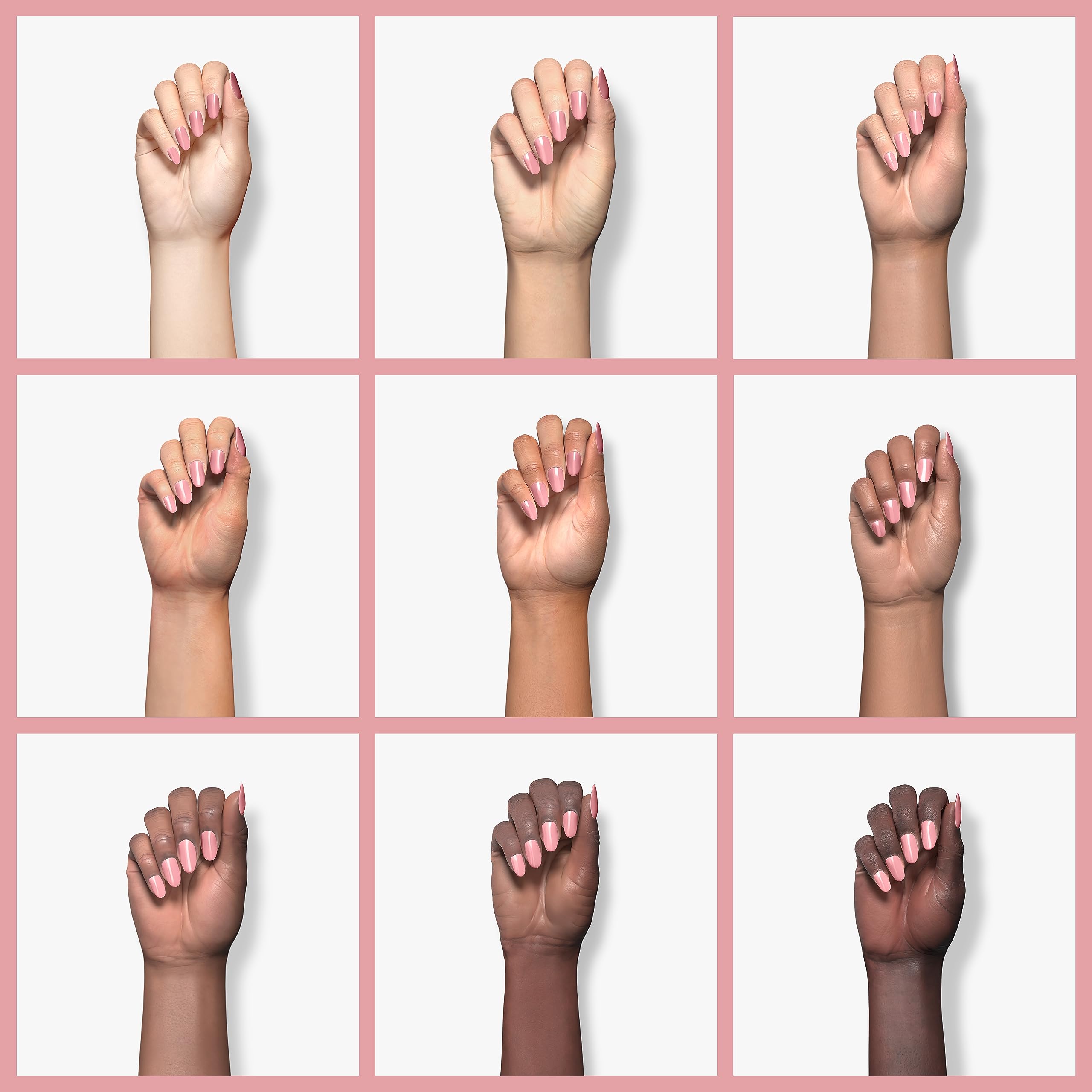 IBD nail builder pink overlays-sculpting shows natural finish ideal for nail art.