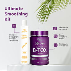 I Belli Capelli Ravenna Blond B-tox kit B-tox mask tube close-up smoothing hair
