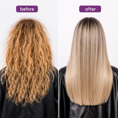 I Belli Capelli Ravenna Blond B-tox kit clarifying shampoo bottle assists buildup removal