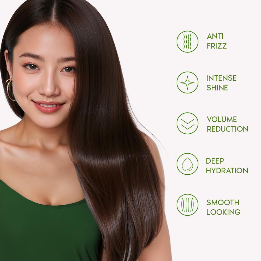 I Belli Capelli Ravenna applying step highlights easy at-home smoothing application.