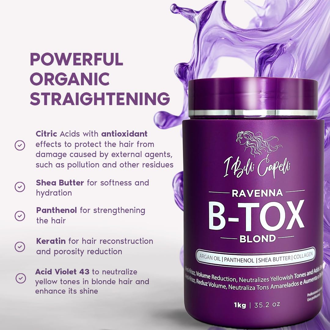 I Belli Capelli Ravenna B-tox application guide for at-home routine