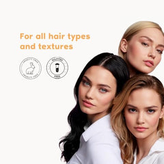 I Belli Capelli Ravenna clarifying hair-lengths image shows even cleansing from roots to tips