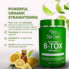 I Belli Capelli Ravenna kit contents image shows comprehensive B-tox system ready-to-use.