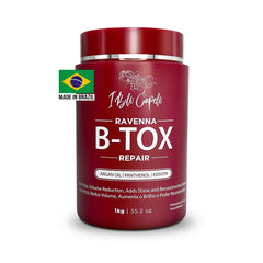 I Belli Capelli Ravenna Repair B-tox Hair Treatment jar — long-lasting smoothness.