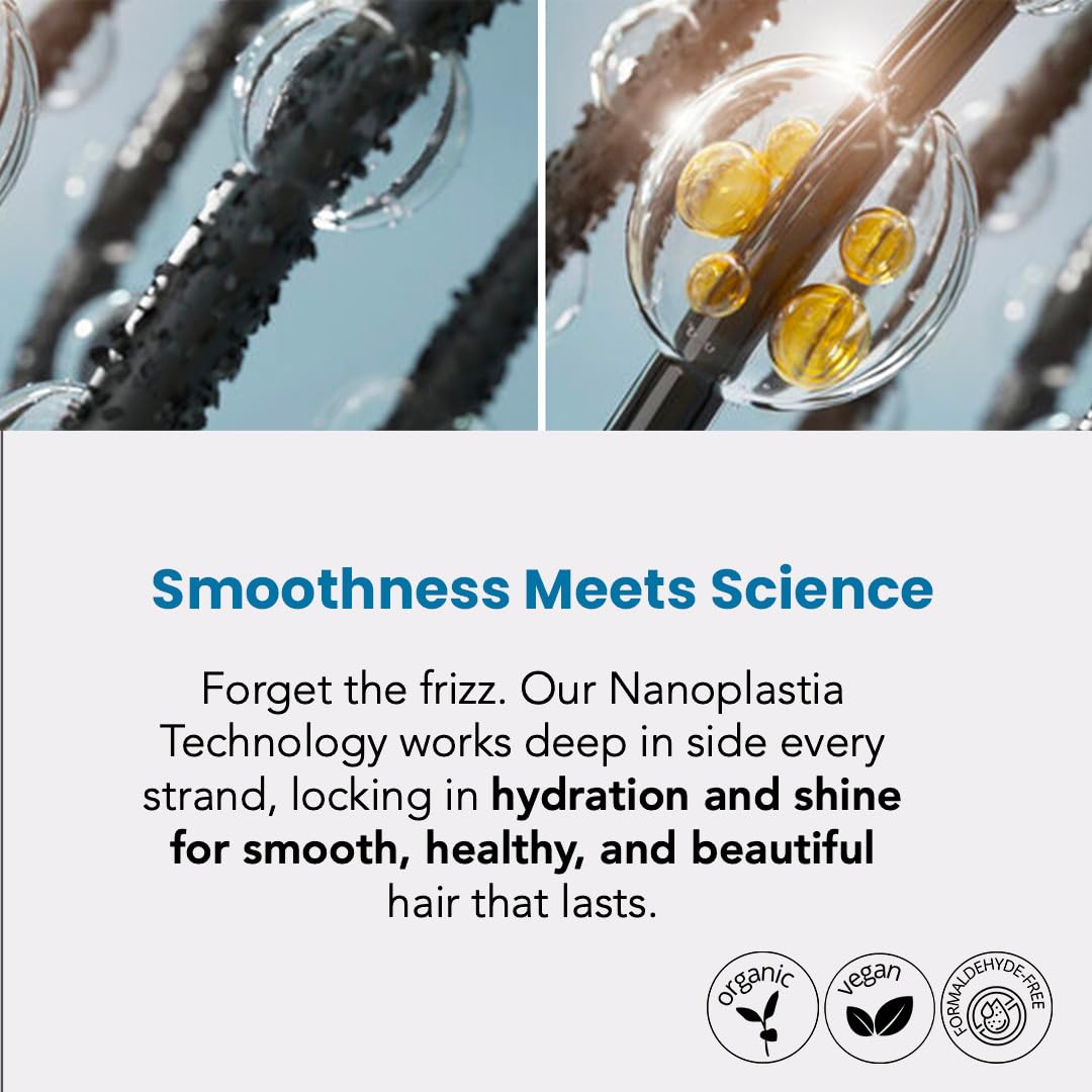 I Belli Capelli Torrano keratin nanoplastia ingredients bring proteins and plant oils to life.