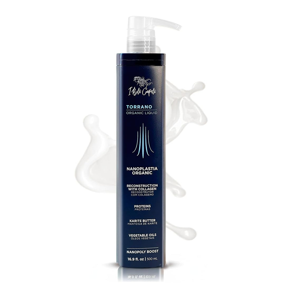 I Belli Capelli Torrano spray bottle enables quick, even application for fast smoothing.