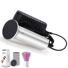 I·B·N G upgraded electric callus remover 1200rpm in-use for customizable foot smoothing