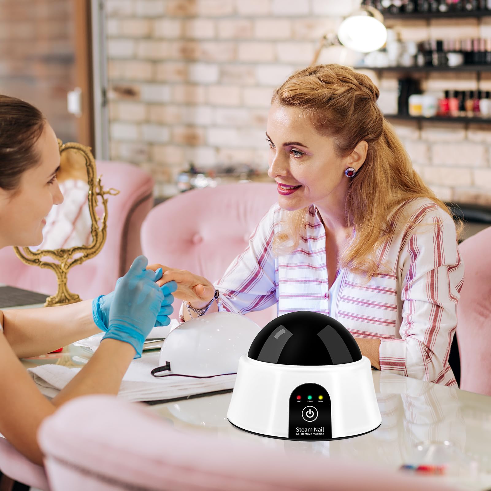 I·B·N G electric bowl close-up highlights compact, user-friendly design.
