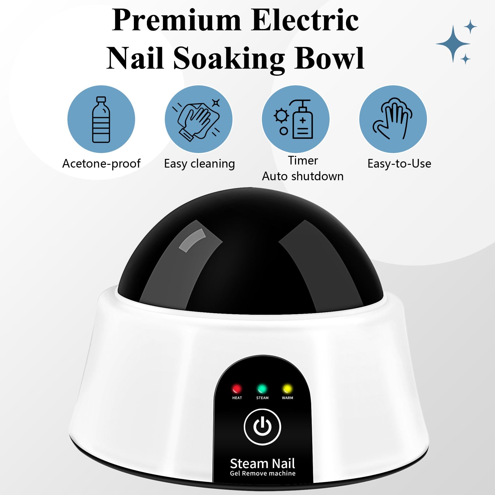 I·B·N G bowl plugged into US outlet for home use.