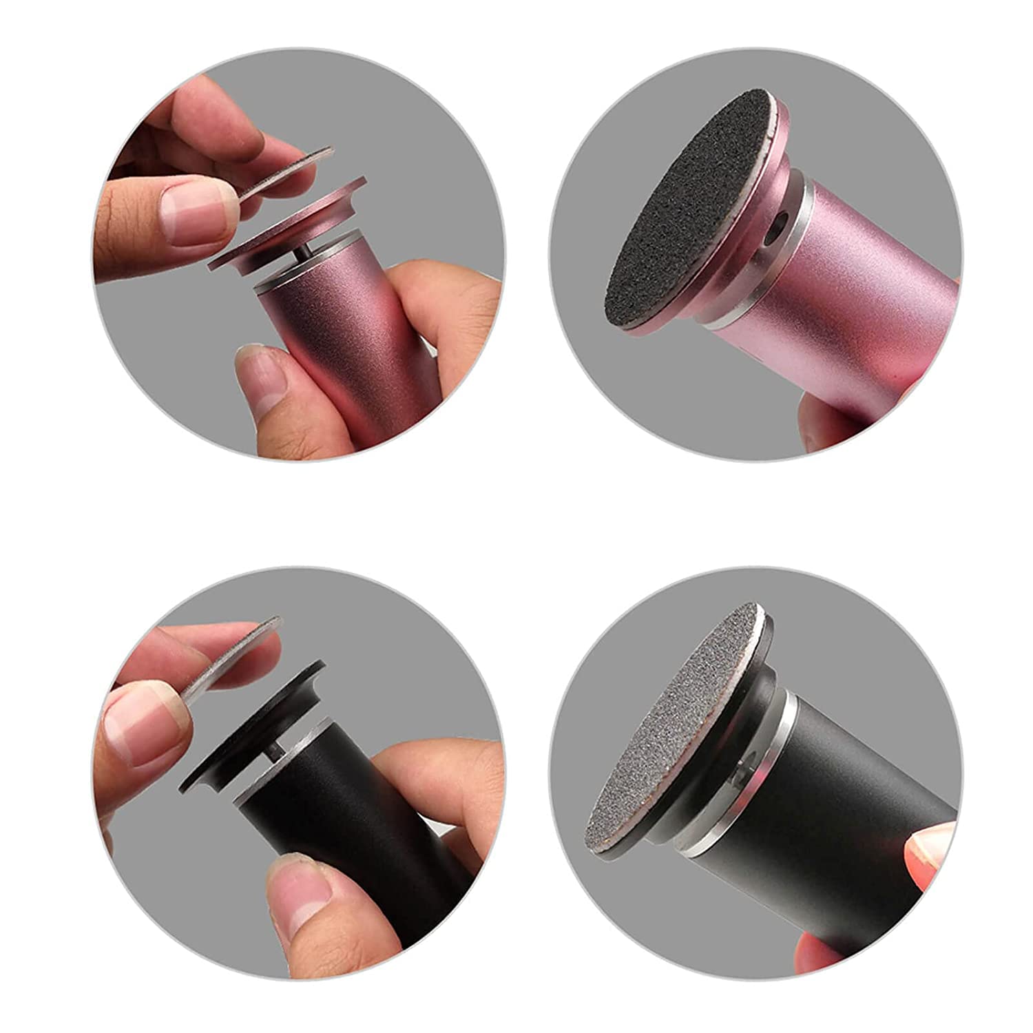 I·B·N G foot file disc smooth 180 grit for finishing polish