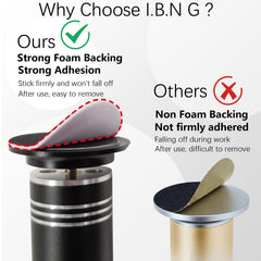 I·B·N G refill pack on shelf for hygienic use