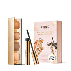 ICONIC LONDON all eyes on you gift set festive packaging for holiday gifting