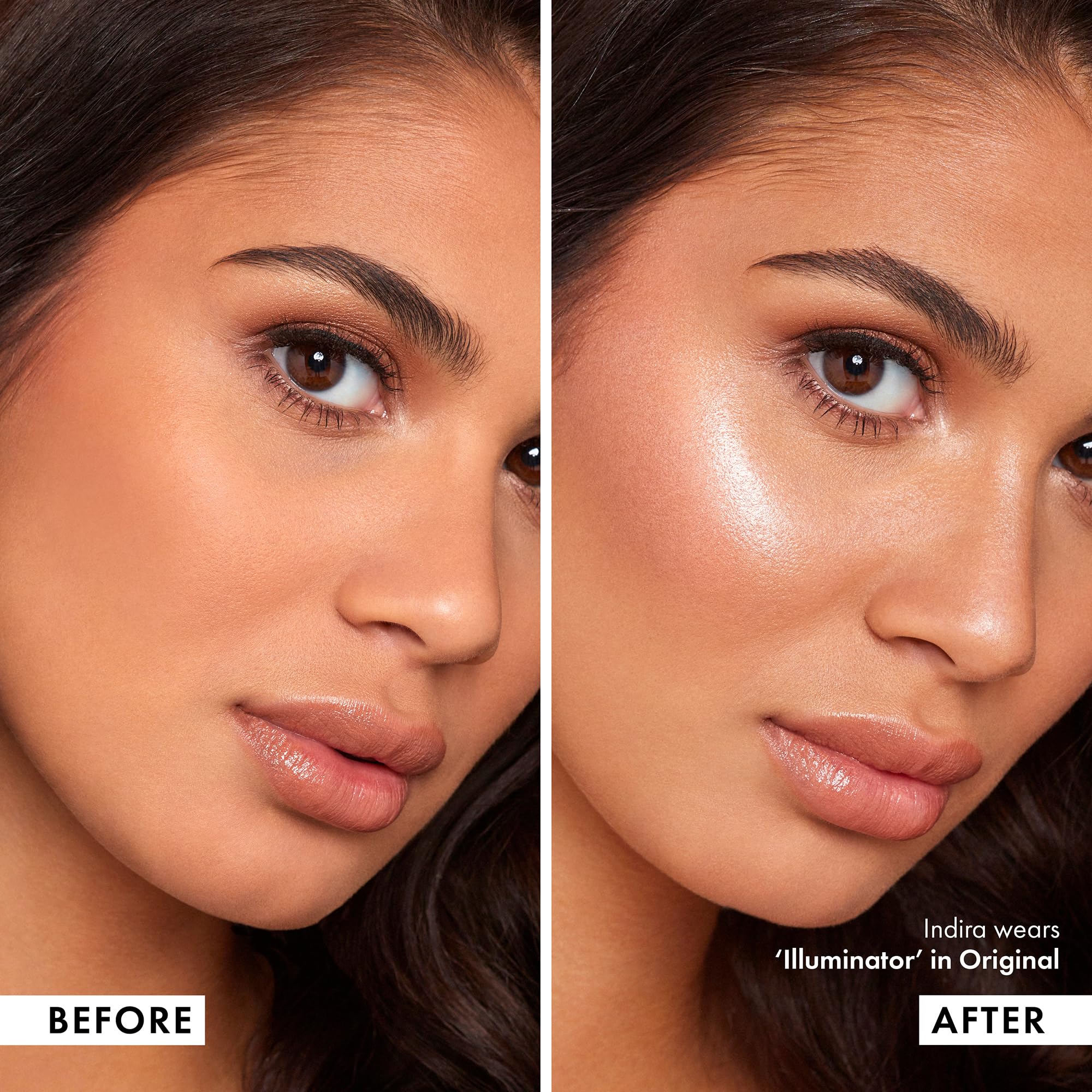 Iconic London Illuminator highlights the nose tip for lifted brightness.